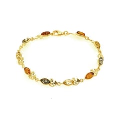 Armband met veelkleurige...