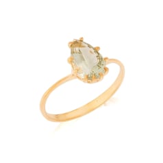 Ring met natuurlijke groene...
