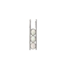 Hanger met ovale witte...
