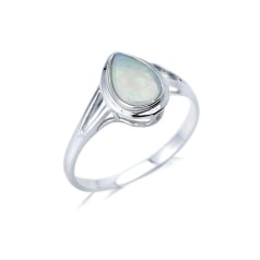 Ring mit Tropfen aus...