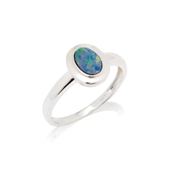 Ring mit ovalem...