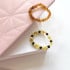 Bracelet enfant avec ambre multicolore, longueur 12-13 cm