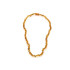 Collar con ámbar coñac natural del Mar Báltico, longitud 42 cm