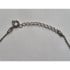Chaîne en argent rhodié 925/1000, forçat 0,50, longueur 42+3cm