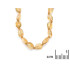 Children's necklace with honey olive amber, screw clasp, length 32 - 33 cm