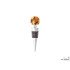 Wine stopper with amber