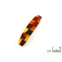 Barrette pour cheveux en ambre, 6.5x2 cm