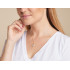 Pendentif avec topaze bleue naturelle, en or 750