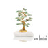 8cm Tree of Happiness with Aventurine and Greek Marble