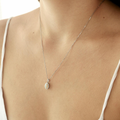 Pendant with opal and...