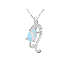 Oval opal ve zirkonyum...