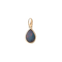 Hanger met blauwe opaal en...