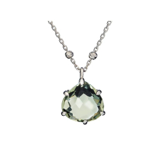 Collar con amatista verde...