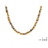 Necklace with natural multi-colored amber, all amber, 48 cm