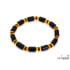 Bracelet with multi-colored amber, all amber, 21-23cm