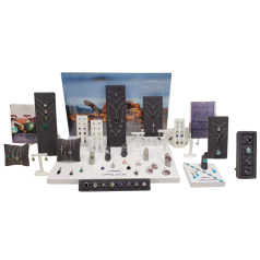 Jewelry kit with natural...