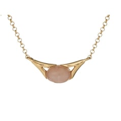 Collier avec quartz rose...