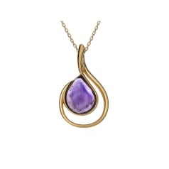 Amethystanhänger violett...