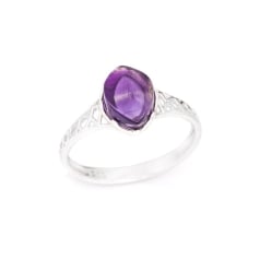 Natural irregular purple...