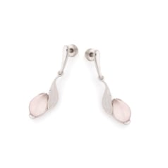 Natural rose quartz...