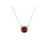 Baltische barnsteenketting cognac rond natuurlijk, 925 zilver, 42+3 cm