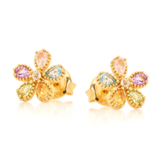 Multi-colored multi-stone...