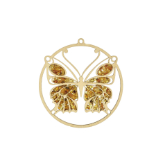 Amber butterfly charging...