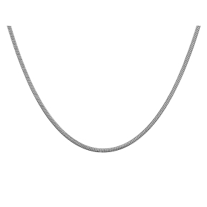 Halskette Edelstahl, 45+5 cm