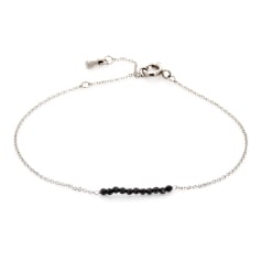 Pulseira de espinela preta...