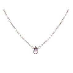 Collier avec labradorite...