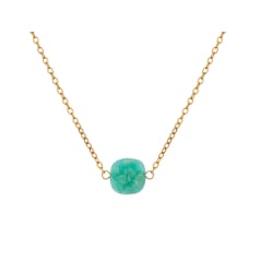 Collier avec amazonite...