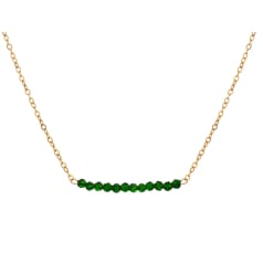 Collier avec grès vert...