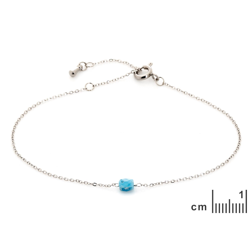 Bracciale turchese blu, per evocare l'Oceano — foto 2