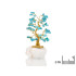 8cm Tree of Happiness with Turquoise and Greek Marble