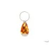 Steel and amber key ring and bottle opener