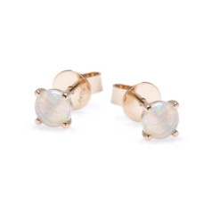 Clous d'oreilles avec opale...