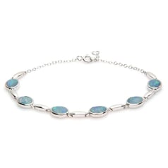 Armband met ovaal doublet...