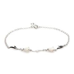 Armband met opaal en...