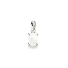 Pendant with natural white...