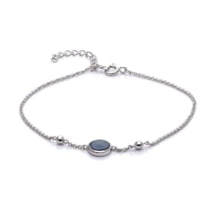 Armband met rond doublet...