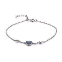 Bracciale con opale blu...