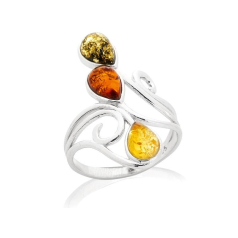 Bague multipierres avec...