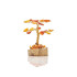 Geluksboom met Baliczee-amber en houten basis