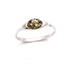 Ring mit natürlichem grünen...