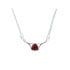 Collar con ámbar coñac natural del Mar Báltico, en plata 925 rodiada
