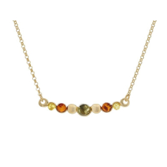 Collana con ambra...