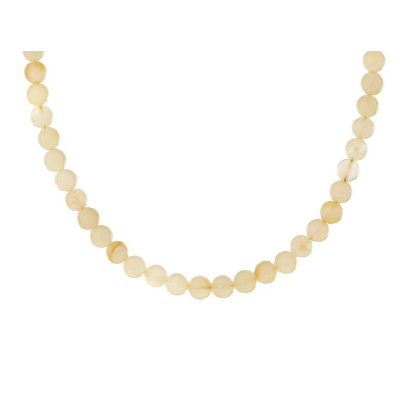 Colier cu miere naturala de chihlimbar din balul Marii Baltice, lungime 45 cm
