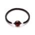 Armband met natuurlijk cognac amber uit de Baltische Zee, lengte 19 cm