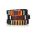 Armband met natuurlijk veelkleurig barnsteen uit de Baltische Zee, lengte 21 cm