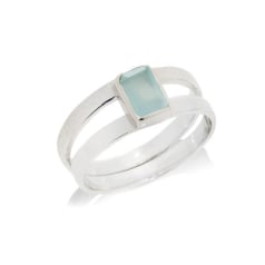 Ring met natuurlijke blauwe...